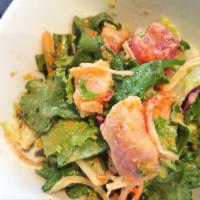 Sashimi Salad · Assorted sashimi and spring mix with house special dressing