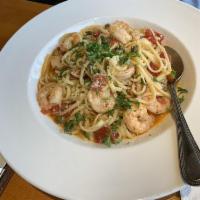 Mediterranean Shrimp Pasta · 