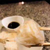 Shumai · Fried or steamed shrimp dumpling.