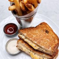 Smoked Truffle Grilled Cheese Sandwich · 