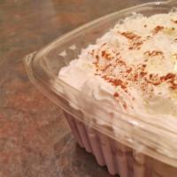 Tres Leches Cake · Sponge cake soaked in sweetened condensed milk, whole milk and evaporated milk and topped wi...