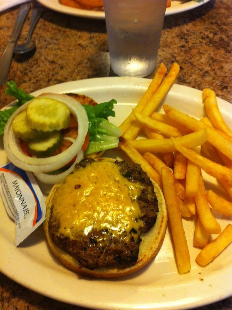 Cheeseburger · 1/4 lb. patty with cheese on a toasted bun.