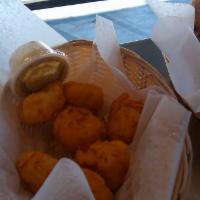 Scallops · 1/2 lb. of delicious deep-fried sea scallops.