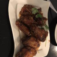 6 Thai Sweet Chili Wings · Splendidly fried chicken wings that are coated with our acclaimed mild Thai sweet chili sauce.