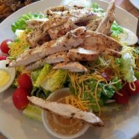 Grilled Chicken Club Salad · 
