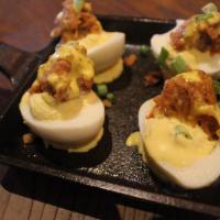 Oyster Deviled Eggs · 