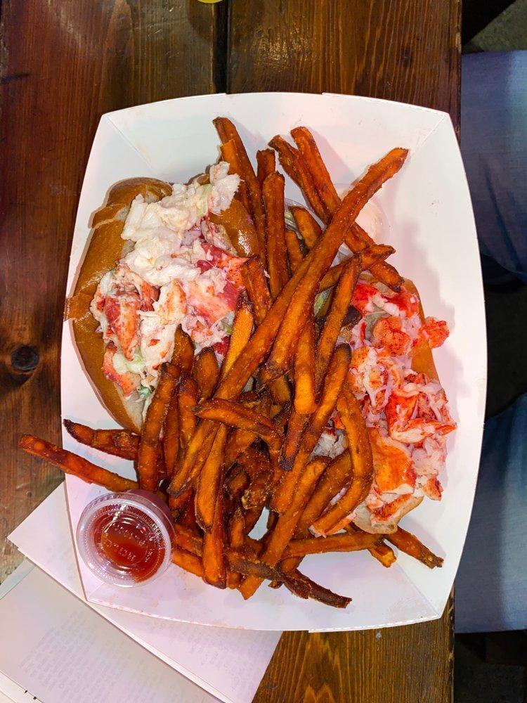 Double Play Lobster Roll Sandwich · 2 Lobstah rolls of your choice in one basket.