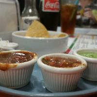 Red Dyed Tortilla Chips · 