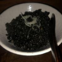 Squid Ink Fried Rice · 