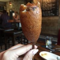 Bacon Wrapped Corn Dogs · 