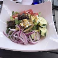 Greek Salad Wrap · 