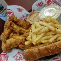 The Box Combo - 4 Chicken Fingers · 