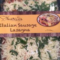 Italian Sausage Lasagna · 
