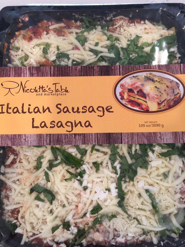 Italian Sausage Lasagna · 