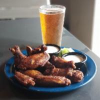 Pit Smoked Chicken Wings · 