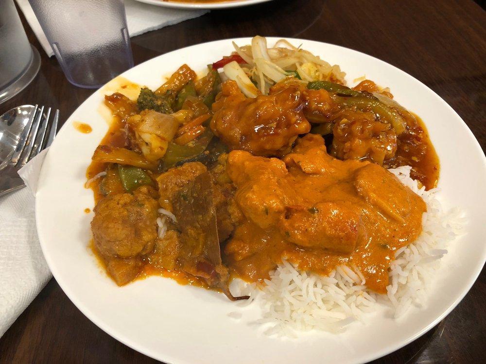 Butter Chicken · Chunks of chicken cooked in a buttery tomato curry