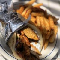 Grilled Chicken Wrap Lunch · Grilled chicken breast marinated with herbs and spices grilled and wrapped in a fluffy pita ...