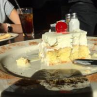 Tres Leches · Our house recipe of this traditional Mexican sponge cake soaked in three sweet milks. Topped...