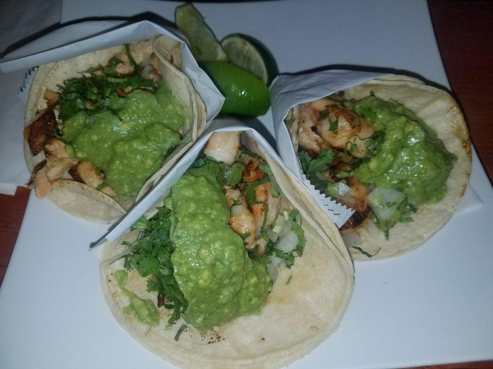 3 Breaded Shrimp Tacos Combo · 
