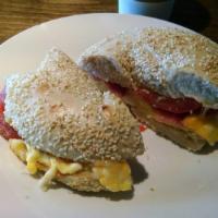 Breakfast Bagel Sandwich · 