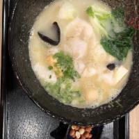 House Special Fish Soup · Fish fillet, fish tofu, fish ball, and veggies.