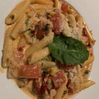 Spicy Penne with Chicken · 