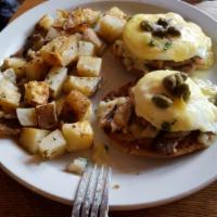 Smoked Trout Benedict · 