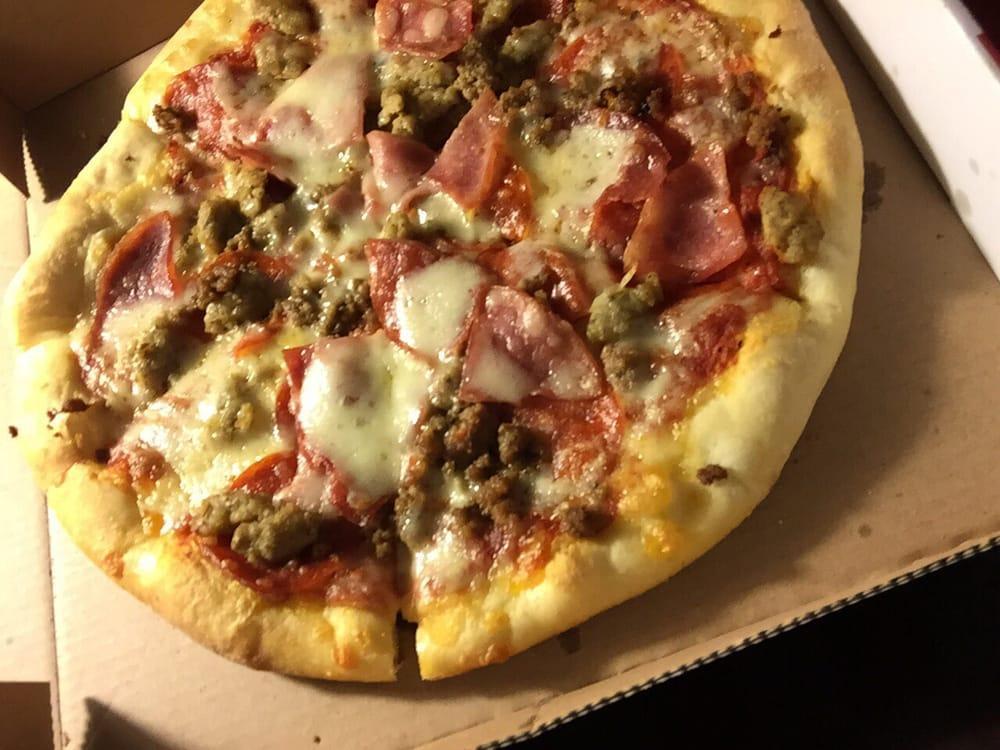 Meat Lovers Special Specialty Pizza · Pepperoni, salami, Italian sausage, mushrooms, olives, bell peppers and ground beef.
