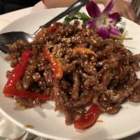 Hot Spicy Shredded Beef · 