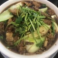 Braised Beef Stew Noodle Soup · 