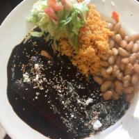 Enchiladas De Mole · 