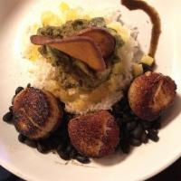 Caribbean Jerk Scallops · 