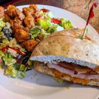 Basil Turkey Sandwich · 