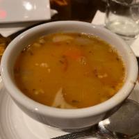 Pasta Fagioli · Soup of the day.
