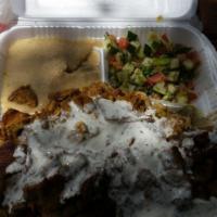 Chicken and Gyro Plate · 