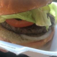1/3 Lb. Lamb Merguez Burger · 
