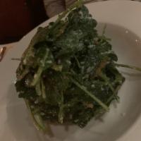 Baby Kale Caesar Salad · 