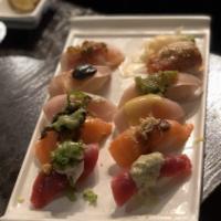 Arata Style Sushi · Five pieces of chef's selection of contemporary sushi.