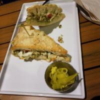 Chicken Pesto Melt · 