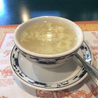 Cream Corn Egg Flower Soup · 32 oz. Served with slightly mashed creamed corn with special recipe ingredient. Full nutriti...