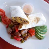 Veggie Breakfast Burrito · 