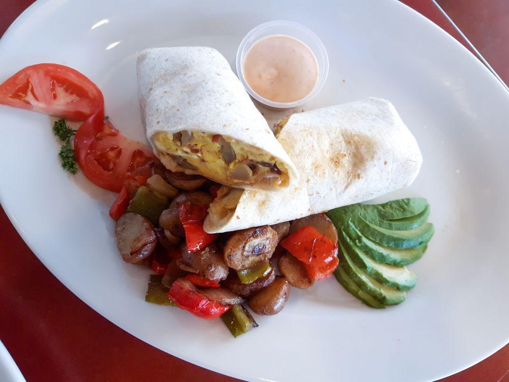 Veggie Breakfast Burrito · 
