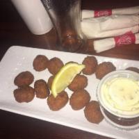 Crab Cake Poppers · 