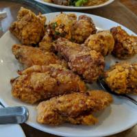 Spiced Salt Fried Chicken Wings · 