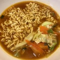 Ramen · Instant spicy Korean noodles.