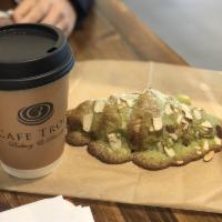 Green Tea Almond Croissant · 