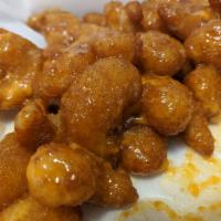 Bang Bang Shrimp Basket · Breaded Popcorn Shrimp Tossed In Our Homemade Bang Bang Sauce. 