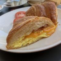 Breakfast Croissant Sandwich · 