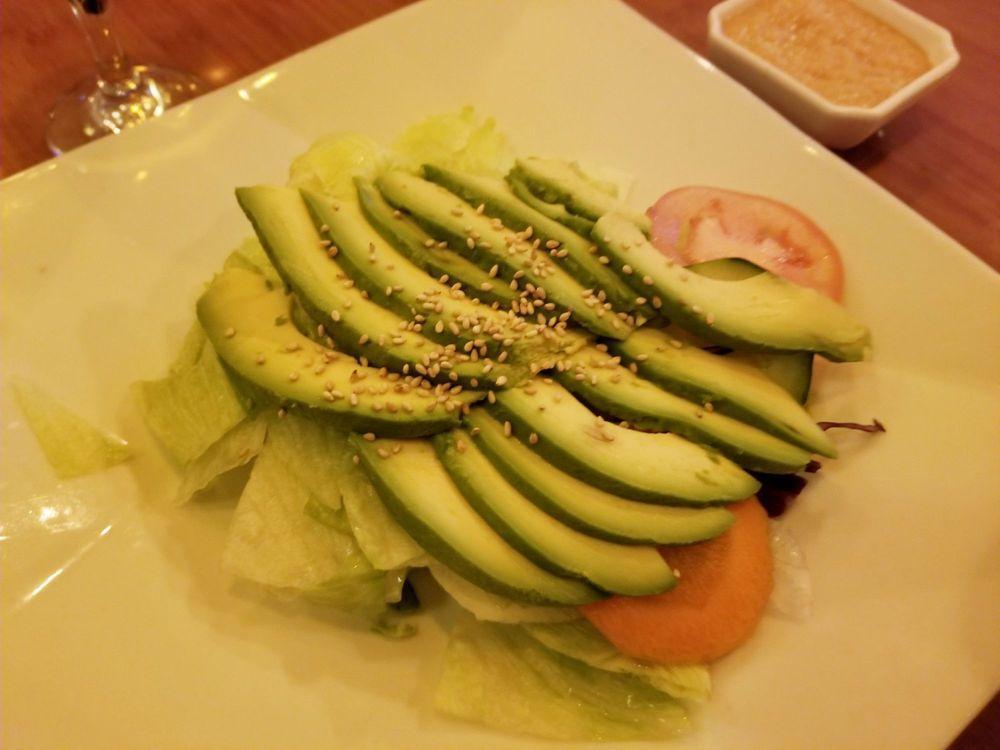 Avocado Salad · Fresh vegetable, avocado, ginger dressing.