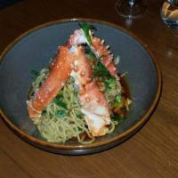 Garlic King Crab Lo Mein · 